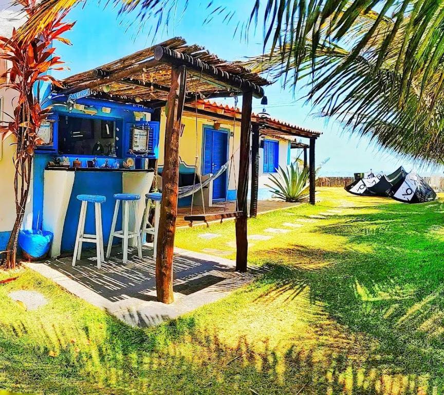 Pousada Casa Azul Do Piaui Luis Correia Bagian luar foto