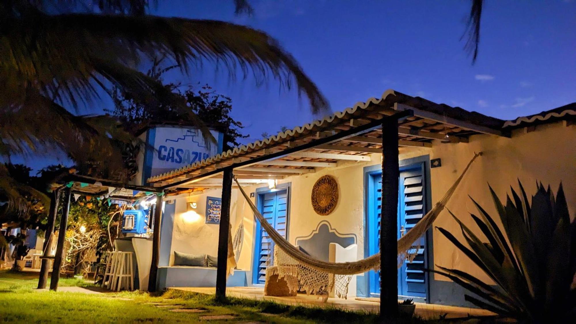Pousada Casa Azul Do Piaui Luis Correia Bagian luar foto